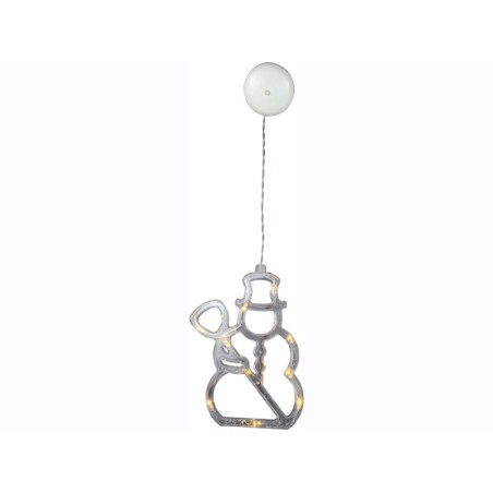 Christmas Window Decoration Snowman 10 LED WW