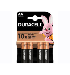 Batteries Duracell AA Alkaline 4pack
