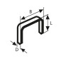 Fine wire staple BOSCH Typ 53 - 1000pcs.