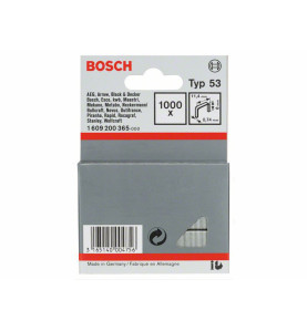 Fine wire staple BOSCH Typ 53 - 1000pcs.