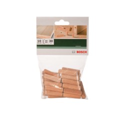 Wooden Dowels BOSCH ∅10 x 40 mm - 30pcs