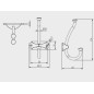 GTV Furniture Hook CRAFT - Antique brass
