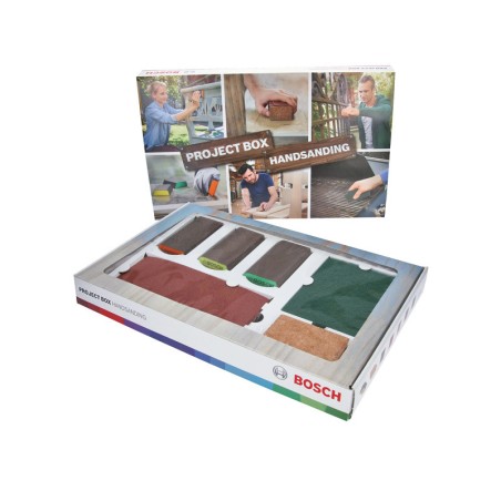 Project Box - Bosch hand-sanding accessories 15pcs