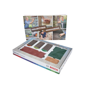 К-т абразивни гъби и шкурки BOSCH ProjectBox 15ч