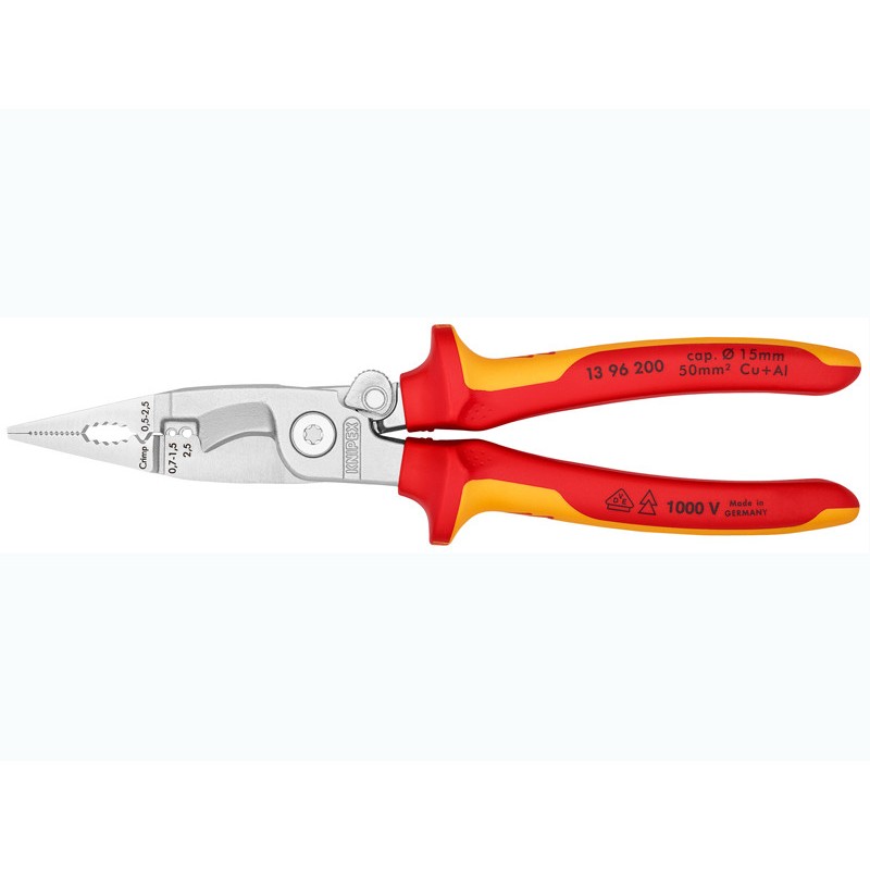 Клещи KNIPEX инсталационни 1000V 13 96 200