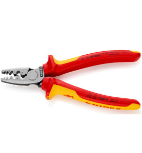 Crimping Pliers KNIPEX for wire ferrules 1000V - 180mm