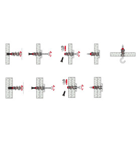 Plasterboard fixing Fischer DuoBlade