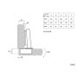 KAMA Furniture Hinge Premium Quality - Overlay