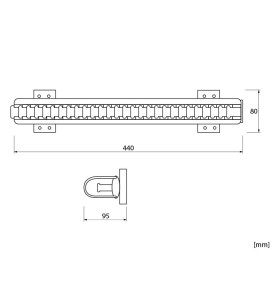 Закачалка за вратовръзки MK-WO-5 - схема