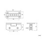 KAMA KS-90A Glass Hinges