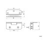 KAMA KS-90B Glass Hinges