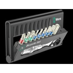 Ratchet set + bits WERA - Bicycle Set 9