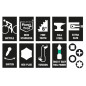 К-т тресчотка с битове WERA 10ч - Bicycle Set 9
