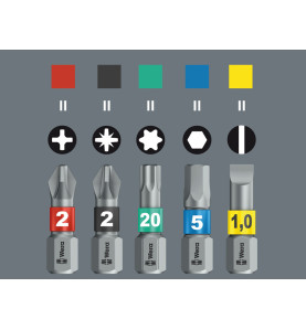 Ratchet set + bits WERA - Bicycle Set 9