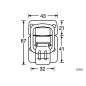 Adam Hall 1600 Drawbolt