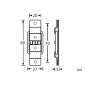 Adam Hall 2527 Stop Hinge