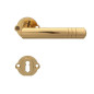 Wega Interior Door Handles - Standard Key, Gold