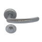 Cobra Interior Door Handles - Standard Key, Matt Chrome