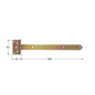 DMX ZB Gate Hinge
