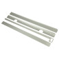 Aluminium End Profile For 38 mm Kitchen Countertops - Right