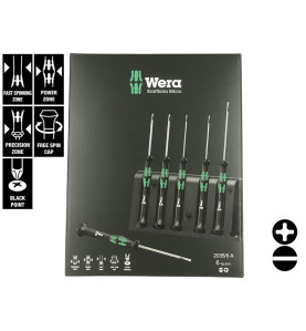 Wera Kraftform Micro 2035/6 Screwdriver Set