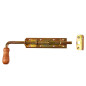DMX WSP Pull Spring Bolt With Wooden Grip DMX WSP Pull Spring Bolt With Wooden Grip