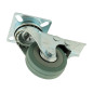 GTV BQ08-S Ball-bearing Castor With Plate And A Brake - ∅50 mm