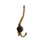 Nomet Sol G4 Furniture Hook - Antique Brass