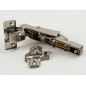 Soft Closing Furniture Hinge - 165°, Overlay