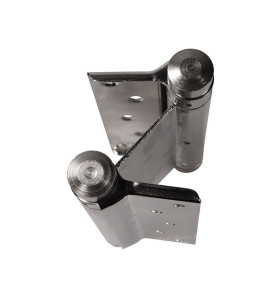 IBFM Double Acting Spring Hinge - 125 mm, Nickel, Up to 27 kg doors