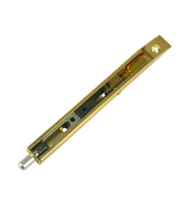 IBFM Flush Bolt With Staple For Wooden Doors - 150 mm, Gold