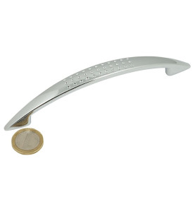 030 Furniture Handle - 128 mm, Chrome