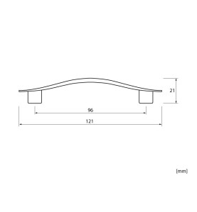 MD-8115 Furniture Handle - scheme