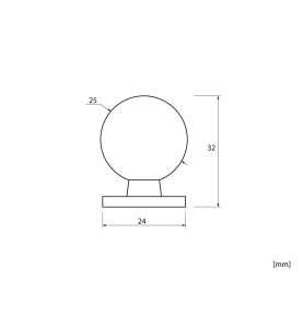 MD-8125L Furniture Handle - scheme