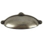 GTV Marsa Retro Furniture Handle - 64 mm, Antique Silver