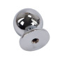 KAMA 8125L Furniture Handle - 25 mm, With Screw, Chrome