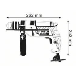 Ударна бормашина BOSCH GSB 550