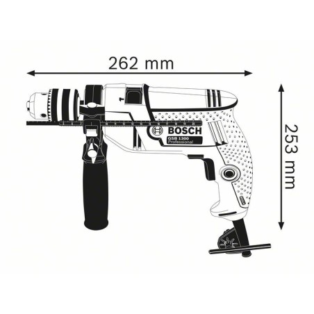 Ударна бормашина BOSCH GSB 550
