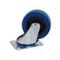 Adam Hall 372151 Ball-bearing Swivel Castor With Plate - ∅100 mm