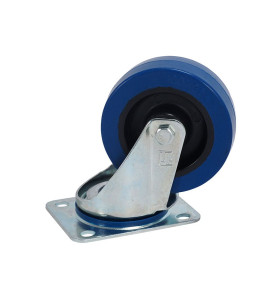 372151 Ball-bearing Swivel Castor With Plate - 100 mm