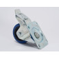 Adam Hall 372091 Ball-bearing Swivel Castor With Plate And Brake - ∅80 mm