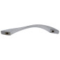 KAMA 1053 Furniture Handle - 96 mm, Matt Chrome