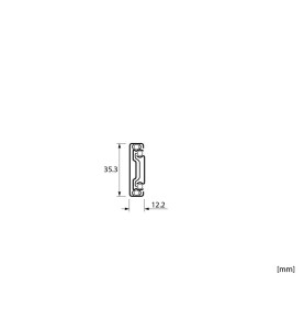 DB-350 Basic Telescopic Ball Bearing Drawer Slide - scheme