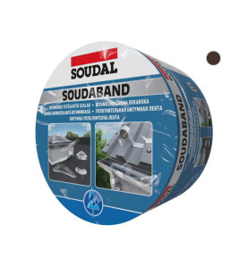 Битумна хидроизолационна лента Soudal Soudaband - тъмно кафява