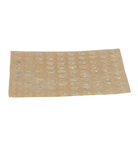 3M Transparent Buffers For Silent Closing - ∅7 mm, 100 pcs
