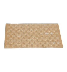 3M Transparent Buffers For Silent Closing - ∅8 mm, 100 pcs