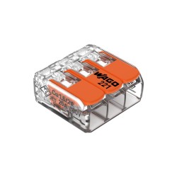 Клема WAGO 3-проводна до 4 mm2