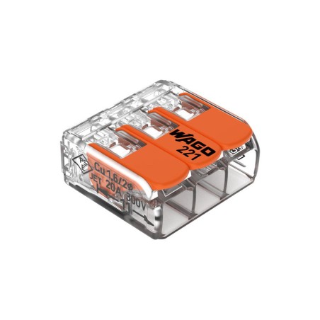 Splicing connector WAGO 3-conductor
