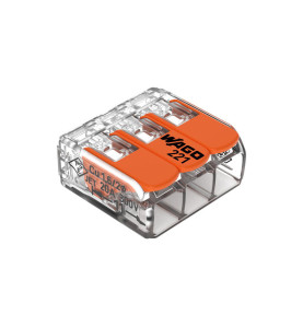 Splicing connector WAGO 3-conductor
