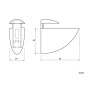 Рафтоносач Пеликан GTV - Малък, Хром